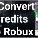 Cómo convertir créditos de Roblox a Robux
